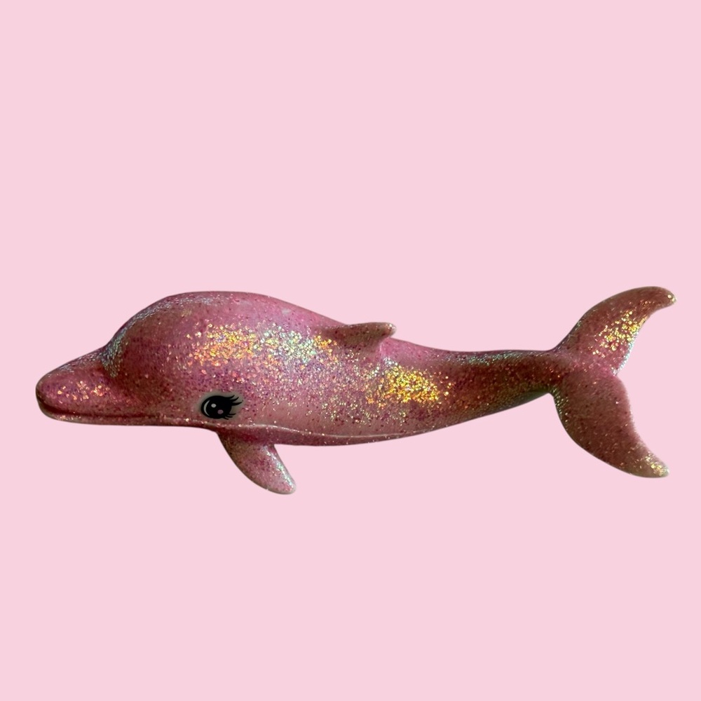 Mattel Barbie Pink Glitter Dolphin Sparkle Merliah
Mermaid Replacement 2009 Pet - Picture 4 of 7